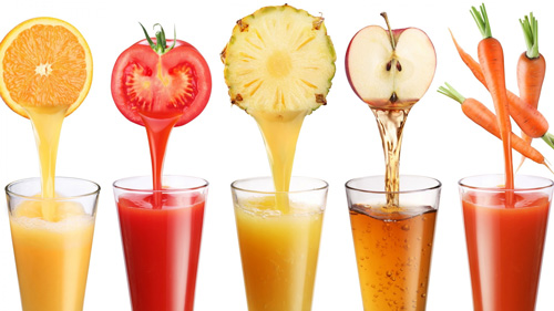 fresh fruit juice