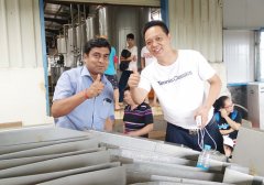 Indian customers purchased Pineapple Juice Processing Line