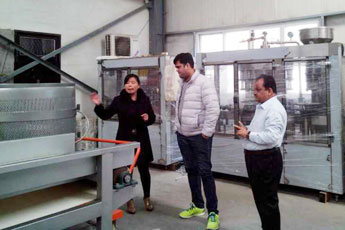 customers in the workshop