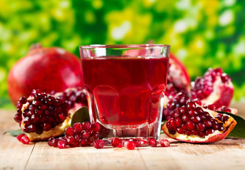 how to make pomegranate juice 