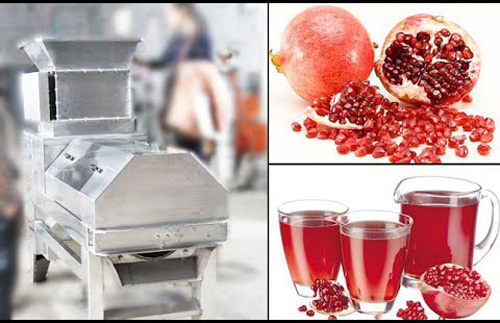 pomegranate peeling machine