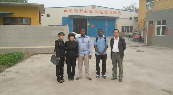 India customers came to our company